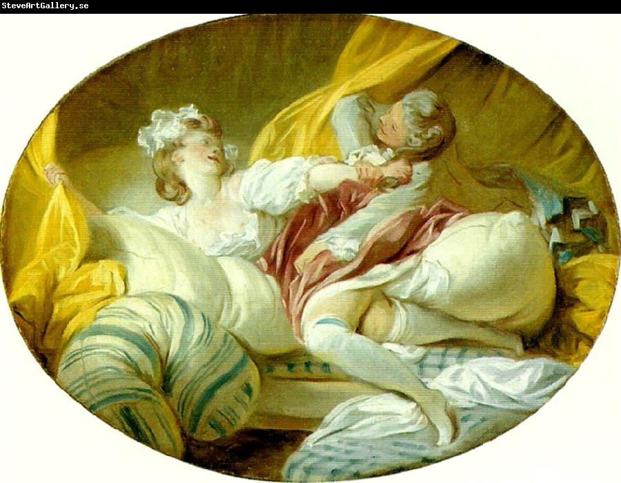 Jean-Honore Fragonard den vackra tjansteflickan